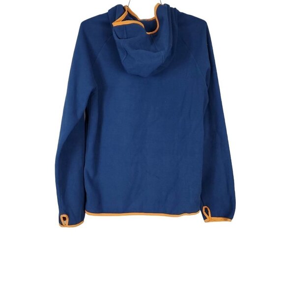 💥Columbia Fast Track Fleece Blue and Orange Hoodie - Picture 3 of 9